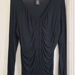 Design History Black long sleeve shirt